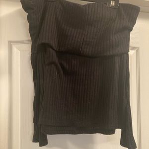 Black off the shoulder